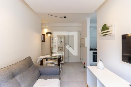 Sala de apartamento para alugar com 1 quarto, 45m² em Campos Elíseos, São Paulo