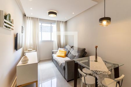 Sala de apartamento para alugar com 1 quarto, 45m² em Campos Elíseos, São Paulo