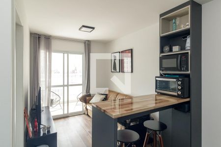 Sala de apartamento à venda com 1 quarto, 36m² em República, São Paulo