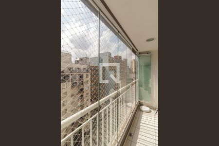 Varanda da Sala de apartamento à venda com 1 quarto, 36m² em República, São Paulo