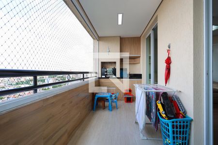 Varanda de apartamento à venda com 3 quartos, 93m² em Vila Romero, São Paulo