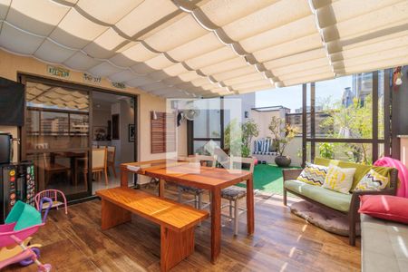 Terraço da Sala de apartamento à venda com 3 quartos, 260m² em Vila Suzana, São Paulo