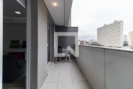 Varanda  de apartamento à venda com 1 quarto, 31m² em Aclimação, São Paulo