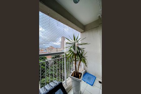 Varanda da Sala de apartamento à venda com 3 quartos, 71m² em Brás, São Paulo