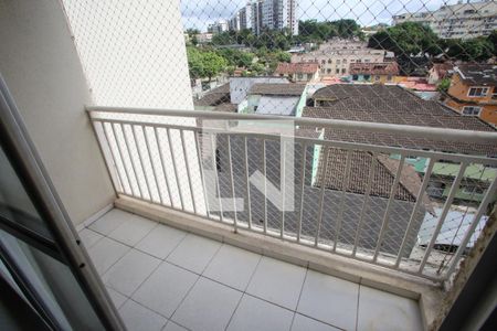 Varanda da Sala de apartamento para alugar com 2 quartos, 55m² em Taquara, Rio de Janeiro