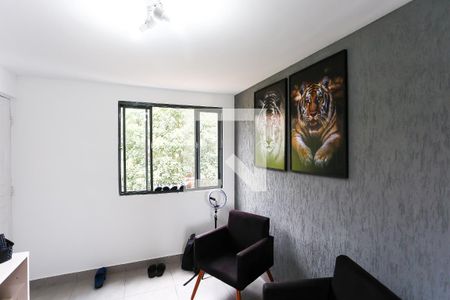 Sala  de apartamento à venda com 2 quartos, 51m² em Jardim Mirna, Taboão da Serra