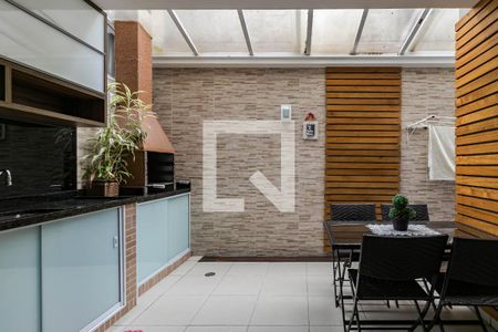 Varanda Gourmet de casa de condomínio para alugar com 3 quartos, 103m² em Alto Ipiranga, Mogi das Cruzes