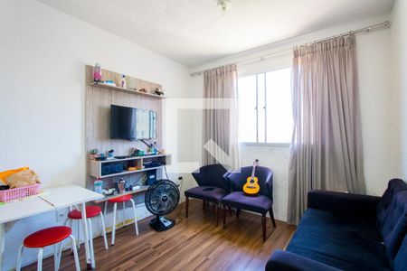 Sala de apartamento à venda com 2 quartos, 39m² em Vila Tibiriçá, Santo André
