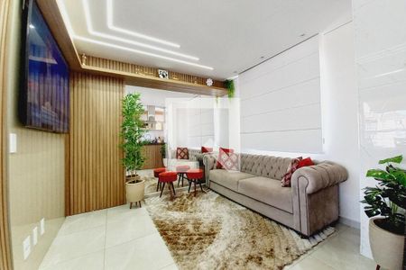 Sala de apartamento à venda com 3 quartos, 108m² em Jardim São Vicente, Campinas