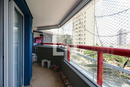 Sacada de apartamento à venda com 3 quartos, 133m² em Vila Assunção, Santo André