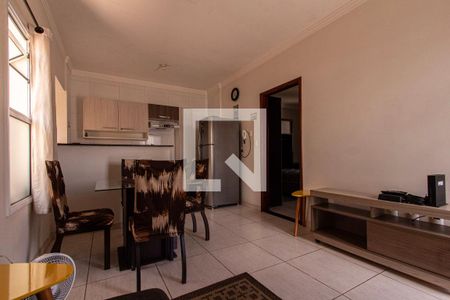 Sala de Jantar de apartamento para alugar com 1 quarto, 48m² em Jardim Betânia, Sorocaba