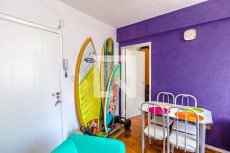 Sala de apartamento para alugar com 1 quarto, 40m² em Guilhermina, Praia Grande
