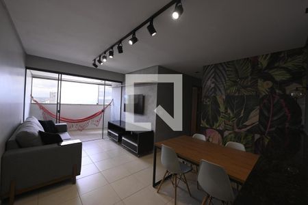 Sala de apartamento para alugar com 3 quartos, 76m² em Setor Oeste, Goiânia