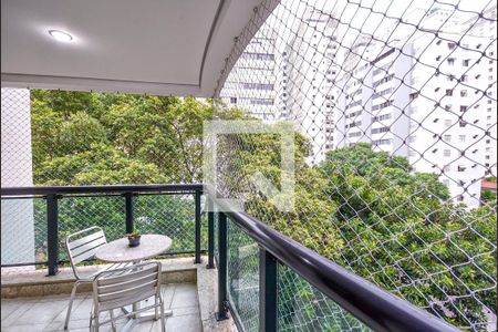 Varanda da Sala de apartamento à venda com 1 quarto, 60m² em Vila Mariana, São Paulo