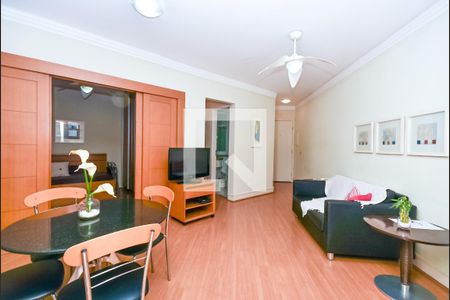 Sala de apartamento à venda com 1 quarto, 60m² em Vila Mariana, São Paulo