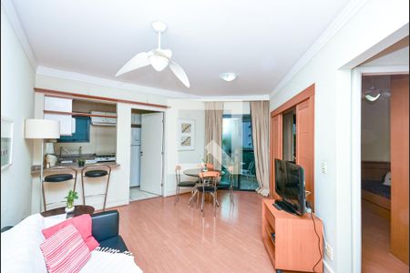 Sala de apartamento à venda com 1 quarto, 60m² em Vila Mariana, São Paulo