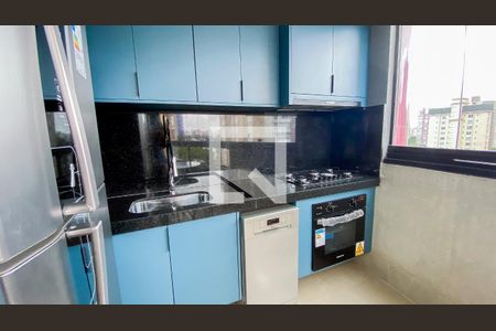 Varanda - Cozinha de apartamento à venda com 2 quartos, 90m² em Jardim, Santo André
