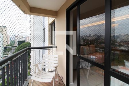 Varanda de apartamento à venda com 6 quartos, 234m² em Indianópolis, São Paulo