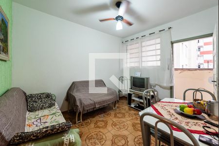 Sala de apartamento para alugar com 2 quartos, 65m² em Gonzaga, Santos