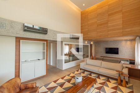 Sala de Estar/Jantar de apartamento à venda com 3 quartos, 189m² em Cambuí, Campinas