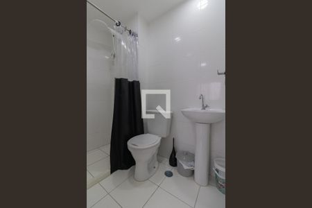 Banheiro da Suíte de apartamento à venda com 1 quarto, 25m² em Paraíso do Morumbi, São Paulo