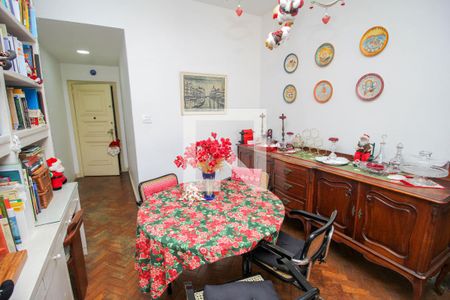 Sala de Jantar de apartamento à venda com 3 quartos, 142m² em Laranjeiras, Rio de Janeiro