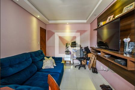 Sala de apartamento para alugar com 2 quartos, 54m² em Parque Marajoara, Santo André