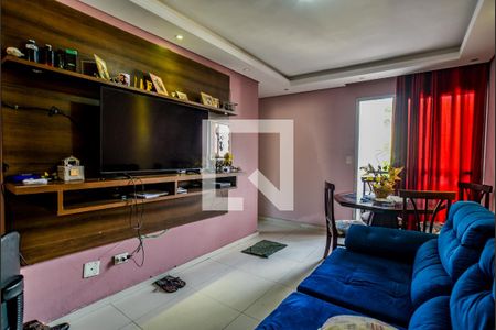 Sala de apartamento para alugar com 2 quartos, 54m² em Parque Marajoara, Santo André