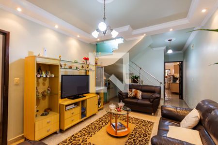 Sala de casa à venda com 3 quartos, 230m² em Vila Curuca, Santo André