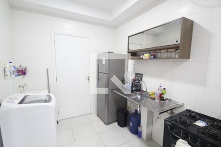 Sala/Cozinha de apartamento para alugar com 1 quarto, 29m² em Jardim da Glória, São Paulo