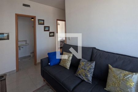Sala de apartamento para alugar com 4 quartos, 135m² em Pompéia, Santos