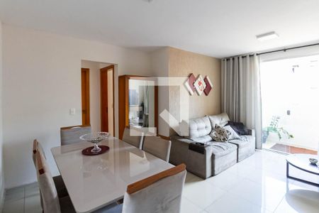Sala de apartamento à venda com 3 quartos, 83m² em Serrano, Belo Horizonte