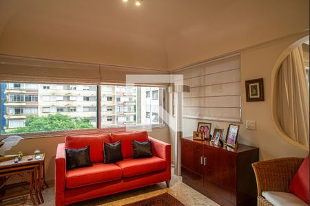 Sala de estar 2 de apartamento para alugar com 4 quartos, 227m² em Cerqueira César, São Paulo