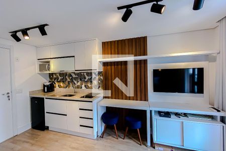 Sala/Quarto de apartamento para alugar com 1 quarto, 42m² em Liberdade, São Paulo