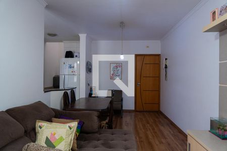 Sala de apartamento à venda com 2 quartos, 132m² em Vila Alzira, Santo André