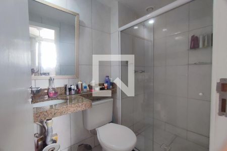 Banheiro da Suite 1 de apartamento à venda com 3 quartos, 70m² em Pechincha, Rio de Janeiro