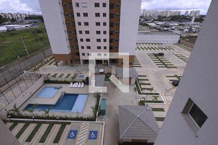 varanda / Quarto de apartamento para alugar com 2 quartos, 54m² em Parque Oeste Industrial, Goiânia