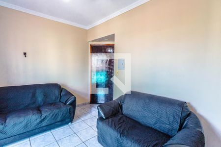 Sala de apartamento para alugar com 1 quarto, 40m² em Aviação, Praia Grande