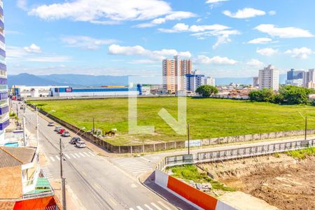 Vista da Sala de apartamento para alugar com 1 quarto, 40m² em Aviação, Praia Grande