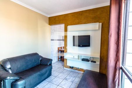 Sala de apartamento para alugar com 1 quarto, 40m² em Aviação, Praia Grande