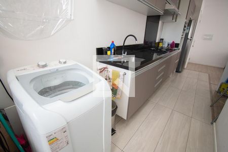 lavanderia/cozinha de apartamento para alugar com 2 quartos, 51m² em Campina, São Leopoldo