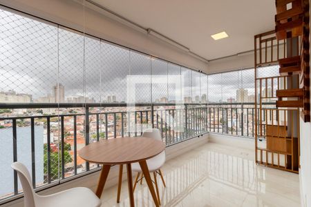 Varanda de apartamento à venda com 2 quartos, 70m² em Parque da Mooca, São Paulo