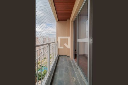 Varanda da Sala de apartamento à venda com 2 quartos, 80m² em Jardim Henriqueta, Taboão da Serra