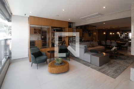 Varanda de apartamento à venda com 3 quartos, 163m² em Bosque da Saúde, São Paulo