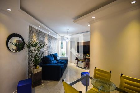 Sala de apartamento para alugar com 2 quartos, 52m² em Jardim Monte Alegre, Taboão da Serra