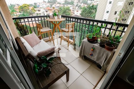 Varanda da Sala de apartamento à venda com 4 quartos, 158m² em Vila Sônia, São Paulo