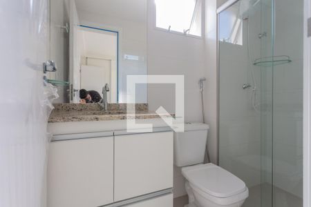 Banheiro da Suíte de apartamento à venda com 2 quartos, 51m² em Vila Nova Vista, Belo Horizonte