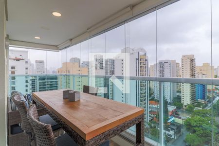 Varanda da Sala de apartamento para alugar com 2 quartos, 67m² em Cidade Monções, São Paulo