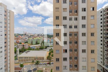 Sala (vista) de apartamento para alugar com 2 quartos, 35m² em Paraíso do Morumbi, São Paulo