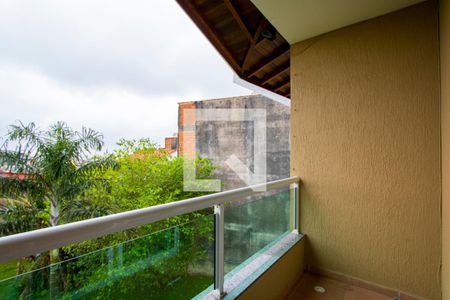 Varanda da sala de apartamento para alugar com 2 quartos, 70m² em Parque São Vicente, Santo André